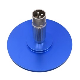 EBIEFLY - Adaptador de ventosa grande universal para aspiradora personal con bloqueo en U macho 3 conectores XLR accesorios