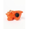 Beams Japan Salmon Bear Piggy Bank, Orange