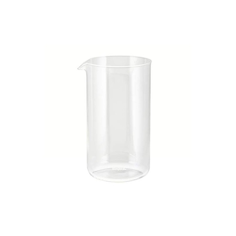 BonJour 8-Cup French Press 53315 Replacement Glass Carafe, Universal Design