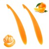 2 Pcs Orange Peeler, Citrus Opening Tool, Simple Long Handled