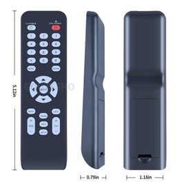 New Remote Control Fit for TIME Warner Cable Box RC2843001 RC2843004 RC2843004/01B DTA/Digital Cable Boxes