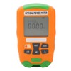 Orange Mini Fiber Optic Power Meter Fast Accurate Sensitive Robust