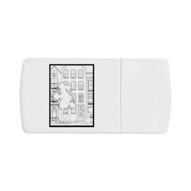 'Ghost Town' Pill Box with Tablet Splitter (PI00033974)
