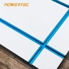 POWERTEC 71118-P3, 6 Pack, 24 Inch Double-Cut Profile Universal T-Track
