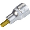 HAZET 986A-1/4 Hexagon Profile Screwdriver Socket - CVD-Tin Coated
