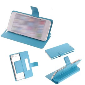 K S Trade for Shift 6 Shift 6 m Blue Flip Cover Case Protective Flip Cover Wallet Slim Case Bookstyle