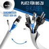 DOMAR® 3 m Cable Sleeve, Self-Closing & Flexible, Cable Sleeve