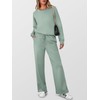 ANRABESS Women's 2 Piece Lounge Sets Casual Travel Outfits Wide