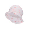 Sterntaler Unisex Children's Sun Hat Hearts Children's Hat, ecru
