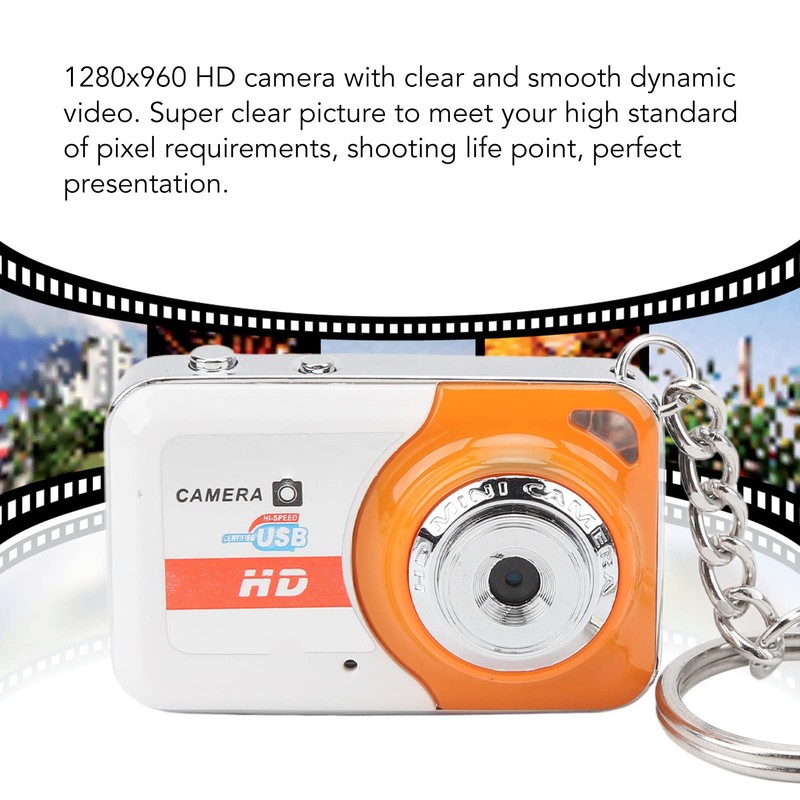 Mini Camera, 58g HD Small Security Camera with Motion Detection,