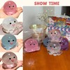 Taba Crystal Octopus Squishy Toys: Animals Sticky Stress Ball, Stress