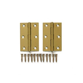 High Logic Gold Hinges 26027 3.0 inches (76 mm), Pack of 2