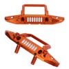 Aluminum Alloy Front Bumper RC Car Upgrade Accessory with LED