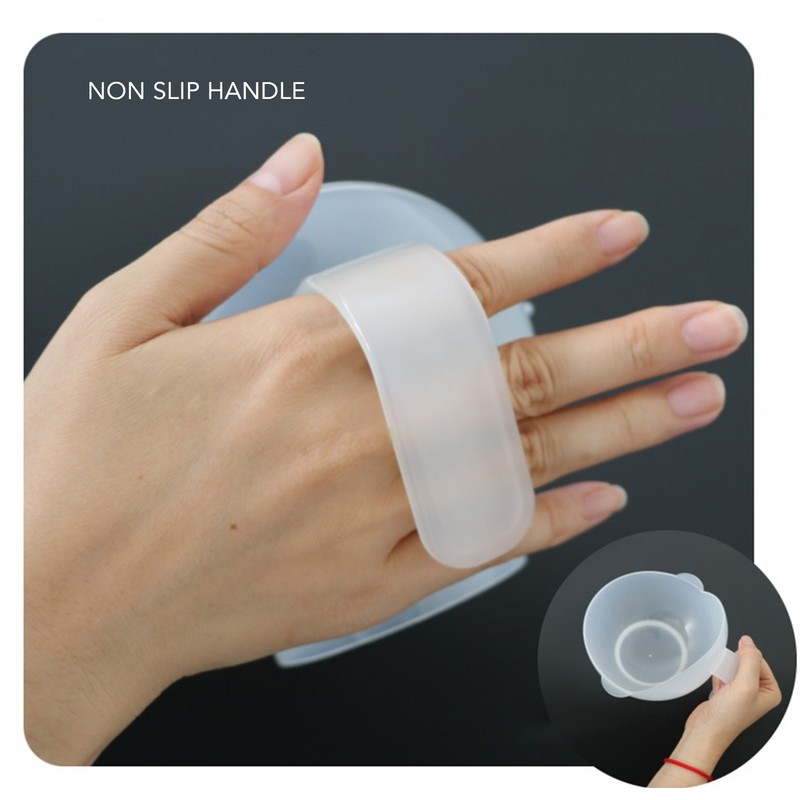 Spill Proof Scoop Bowl with Suction Base Adaptive Self Feeding