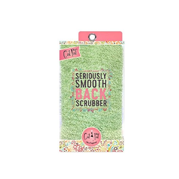 Bath Accessories Seriously Smooth Back Scrubber Box, Green