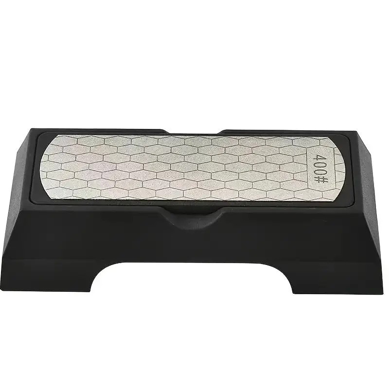 Diamond Double-Sided Sharpening Stone for Kitchen Knives 400#/1000# Coarse and
