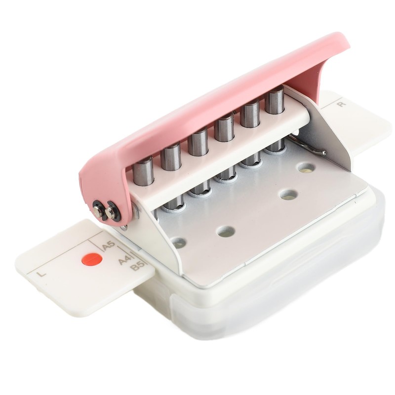 Cikonielf Hole Punch Loose Leaf Manual Punching for Paper A4