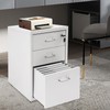 Drawer Unit, 6/3-Tier Steel Organizer on Wheels for Office, 3