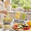4 Pack Sprouting Jar Kit with Wide Mouth Mason Jars,Lids,Stands,Trays