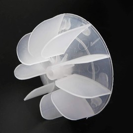 MinnowXY High-power Motor Fan Hair Dryer Air Duct Accessories for Hair Salon, 6.3cm/2.48inch, Transparent