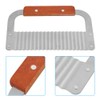 Crinkle Cutters, Stainless Steel Vegetable Soap Molds Cutter Wavy Slicer
