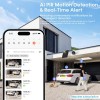 Security Cameras Wireless Outdoor Indoor Magnetic 2-Pack Install-Free Smart 2K
