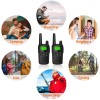 Erelis Professional Long Range Walkie Talkies with 22 Channels and