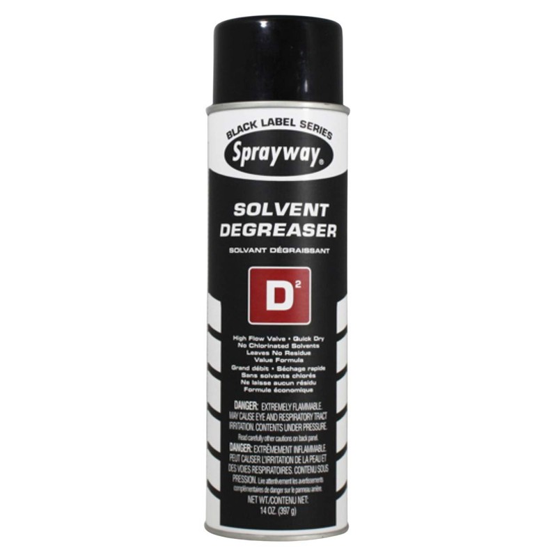 Sprayway SW285-12PK Solvent Degreaser, Net 14 Oz., Pack of 12