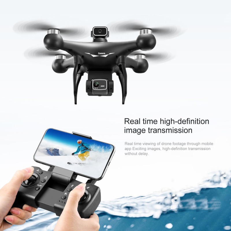 Remote Control Drone with Camera 4K Dual Camera 4-sided Infrared