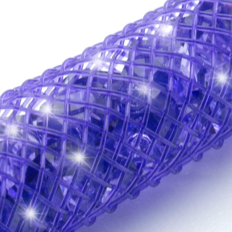 CKB LTD Purple Sparkle Lanyard Rhinestone Glitter Crystal Gems Neck