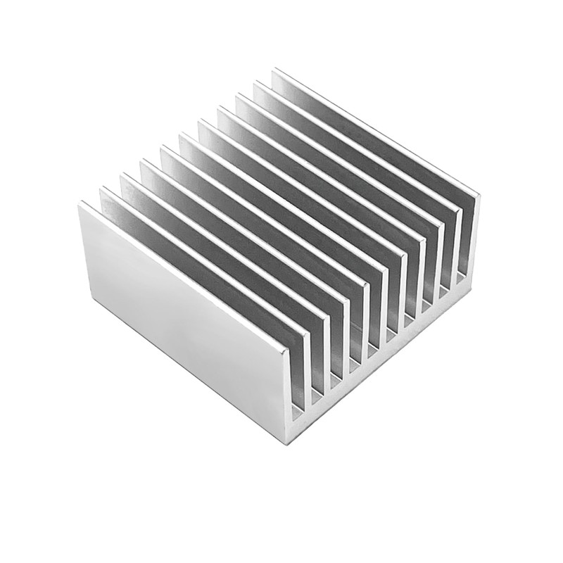 4PCS 40mm Aluminum Heatsink with Thermal Conductive Adhesive Tape, 40×40×20mm