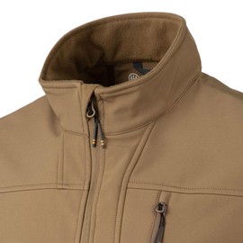 Beretta Men's Daybreak Softshell Outdoor Hiking Upland Hunting Lightweight Wind & Water-Repellent Breathable Mesh Lined Vest, Otter, Medium