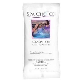 SpaChoice 1-Pound Premium Alkalinity Up, Alkalinity Increaser for Hot Tub, 100% Sodium Bicarbonate, Made in USA