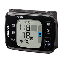 Omron 7 Series Wireless Wrist Blood Pressure Monitor, Black
