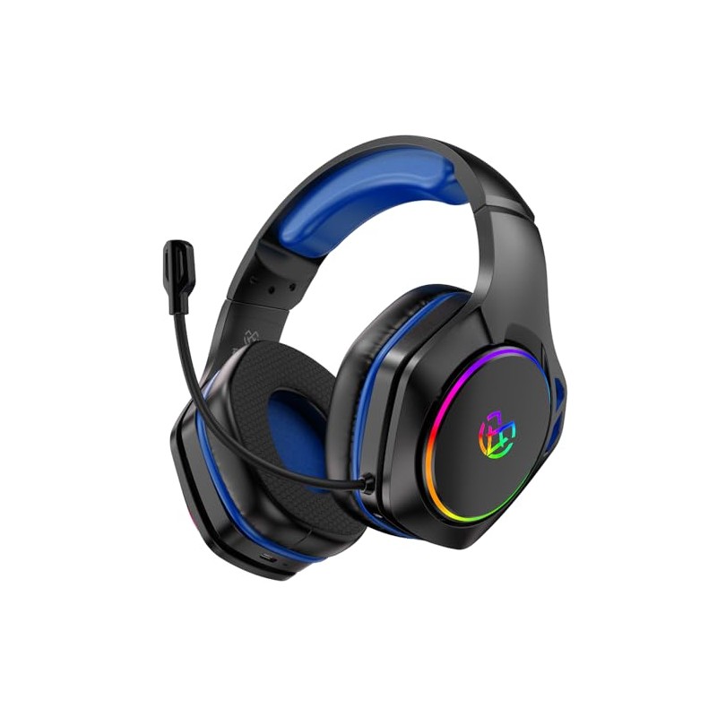 Wireless Gaming Headset for Ps5, Ps4, Pc with 7.1 Surround
