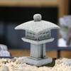 Saihisday - Estatuas de pagoda en miniatura, estilo japonés, decoración