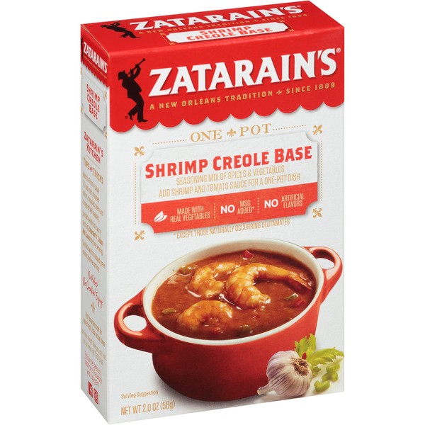Zatarain's Shrimp Creole Base, 2 oz (Pack of 12)