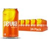 Zevia Zero Sugar Soda, Orange, 12 oz Cans (24-Pack) –