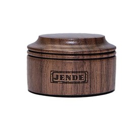 Oboe Reed Cutting Block by Jende, sustainable Walnut Hardwood, For cutting the tips of oboe and bassoon reeds