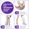Waterproof Leg Cover Child for Shower & Bath - Reusable