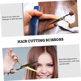 Ipetboom Hairdressing Scissors Stainless Steel Barber Scissors 6 Inches Hair Cutting