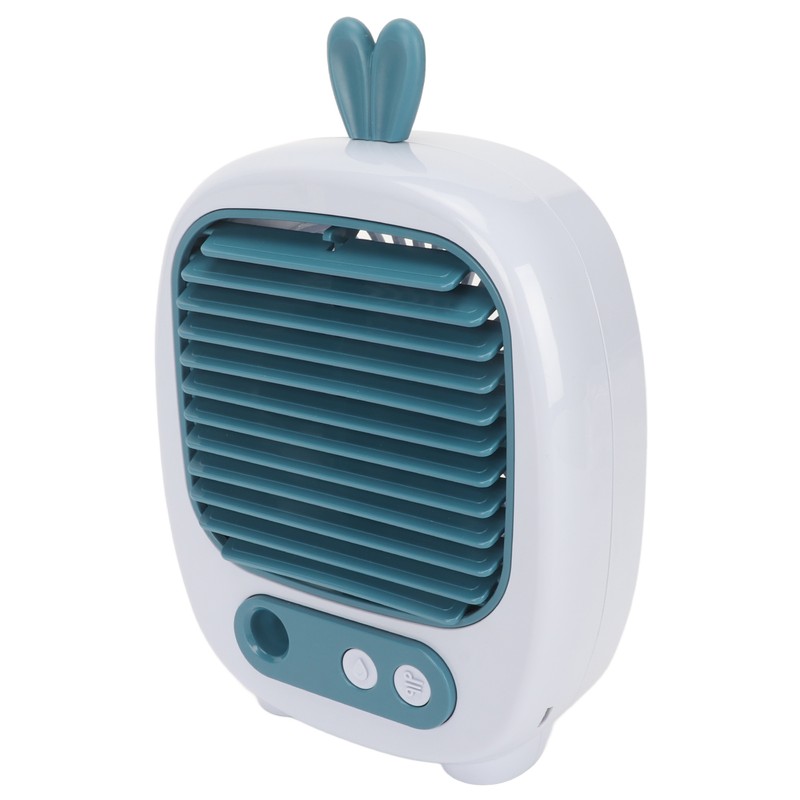 USB Desk Fan 3 Speed Mode Mist Spraying USB Charge