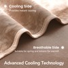Cooling Blanket 80''x88'' for Hot Sleepers, Arc-Chill Q-Max>0.35 Double Sided