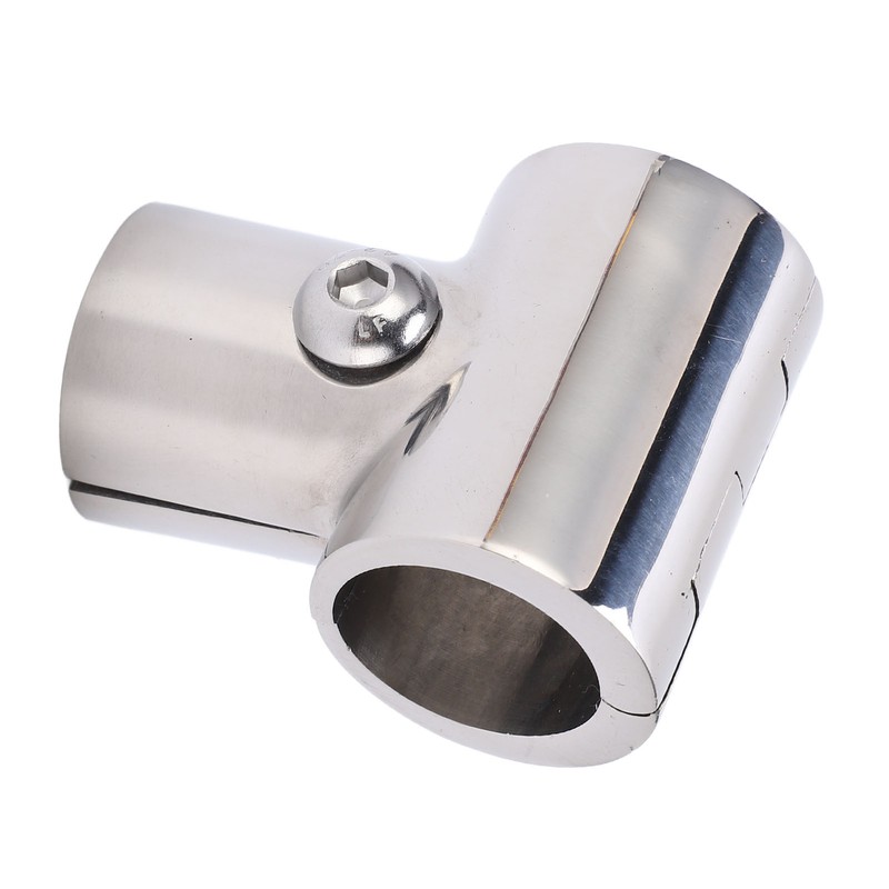 90° T Tee Tube Pipe Connector 1in/25.4mm ID Separable Stainless