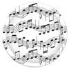 Musical Note Plates (8/Pkg)