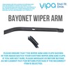 Vipa Wiper Blade Set fits: RENAULT GRAND SCÉNIC MPV Feb