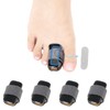 4pcs Anti-Slip Hammer Toe Corrector, Adjustable Toe Straighteners, Toe Splint