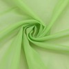 ESLIR Curtains with Tabs Window Curtain Transparent Voile Green W