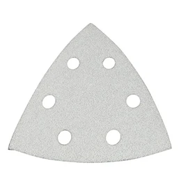 Makita A-52370 Magic Sanding Paper 100, 3.8 x 3.8 inches (96 x 96 mm), White, Triangle (10 Pack)