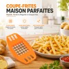 French Fries Potato Cutter for Home Kitchen – Multifunction Metal